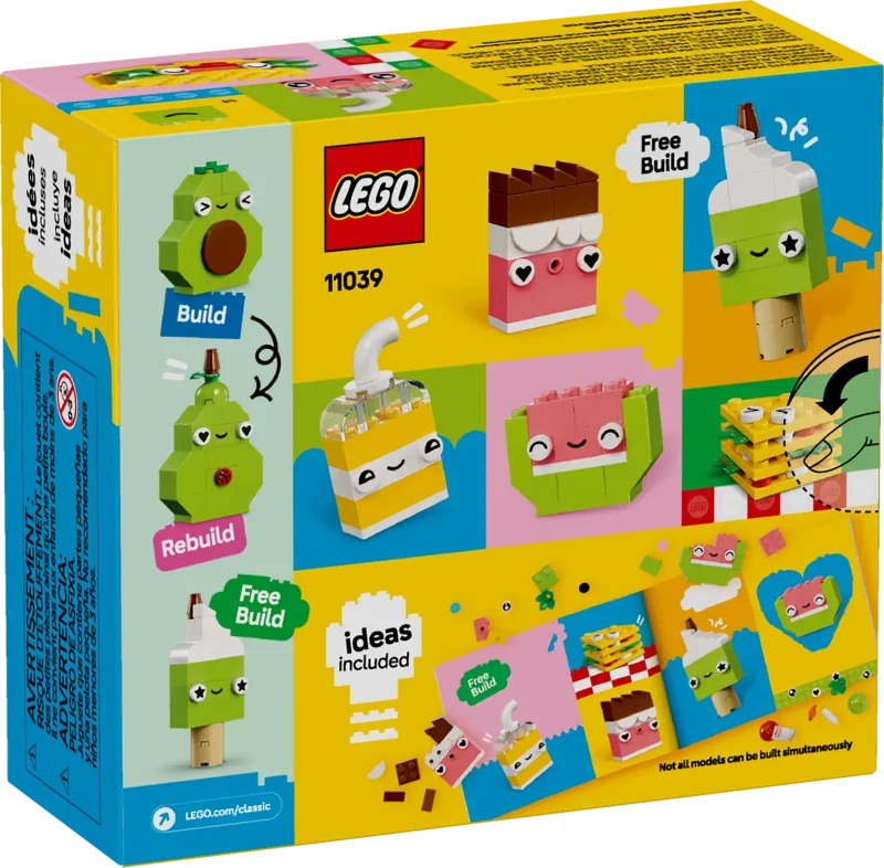 LEGO Classic 11039 Creative Food Friends Packaging