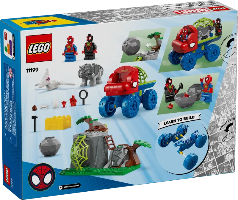 LEGO Marvel 11199 Team Spidey Dino Crawler Rescue Packaging