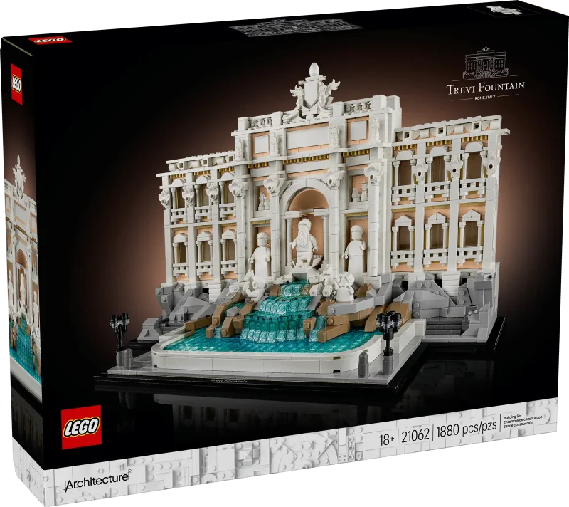 LEGO Architecture 21062 Trevi Fountain Packaging