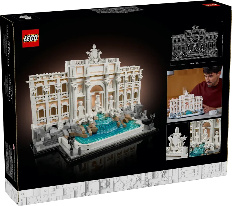 LEGO Architecture 21062 Trevi Fountain Packaging