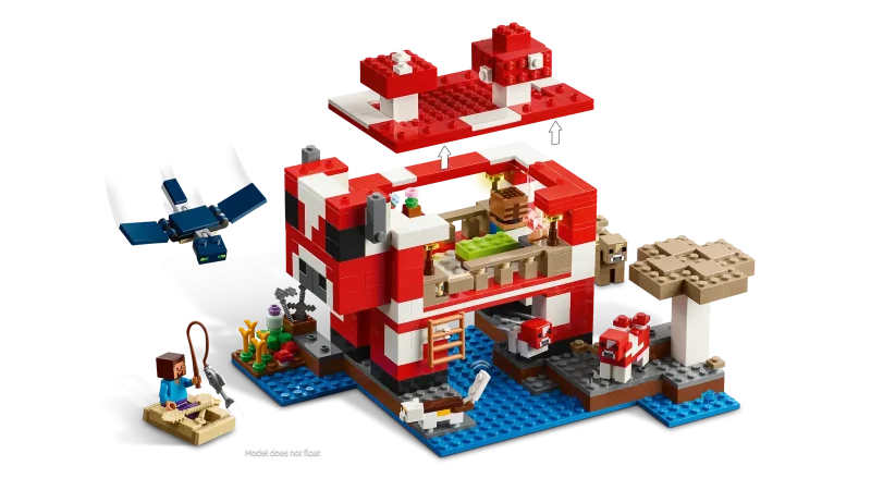 LEGO Minecraft 21270 The Mooshroom House