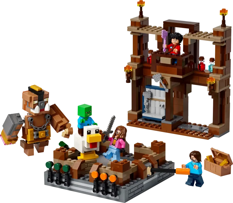 LEGO Minecraft 21272 Woodland Mansion Fighting Ring