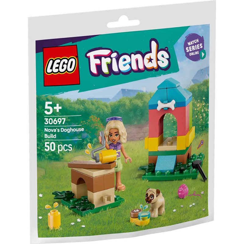 LEGO Friends Polybag 30697 Nova's Doghouse Build