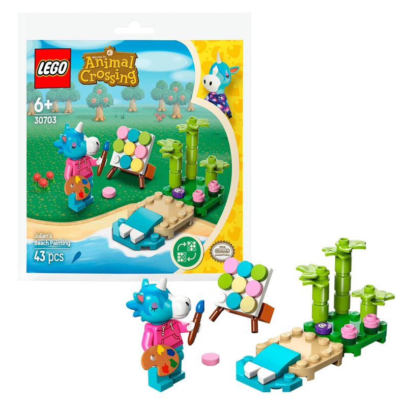 LEGO Animal Crossing Polybag 30703 Julian's Beach Painting