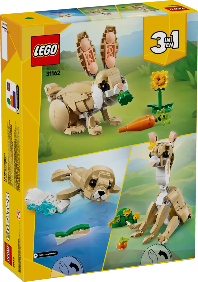 LEGO Creator 3in1 31162 Cute Bunny Packaging