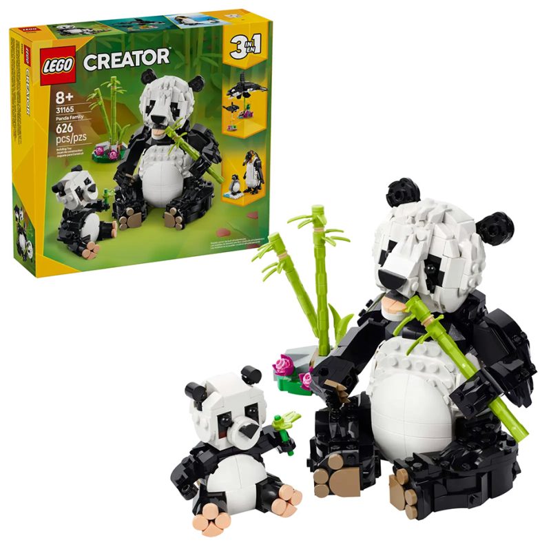 LEGO Creator 3in1 31165 Wild Animals: Panda Family