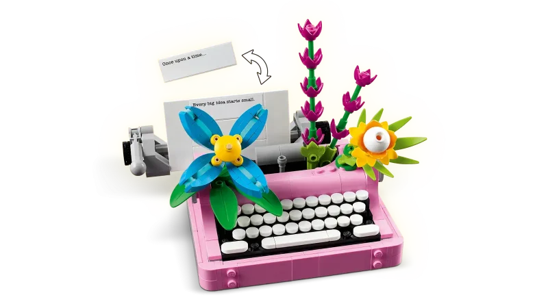 LEGO Creator 3in1 31169 Typewriter with Flowers