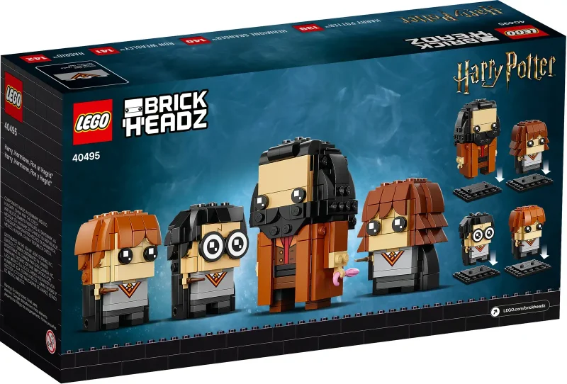 LEGO BrickHeadz 40495 - Harry, Hermione, Ron & Hagrid™