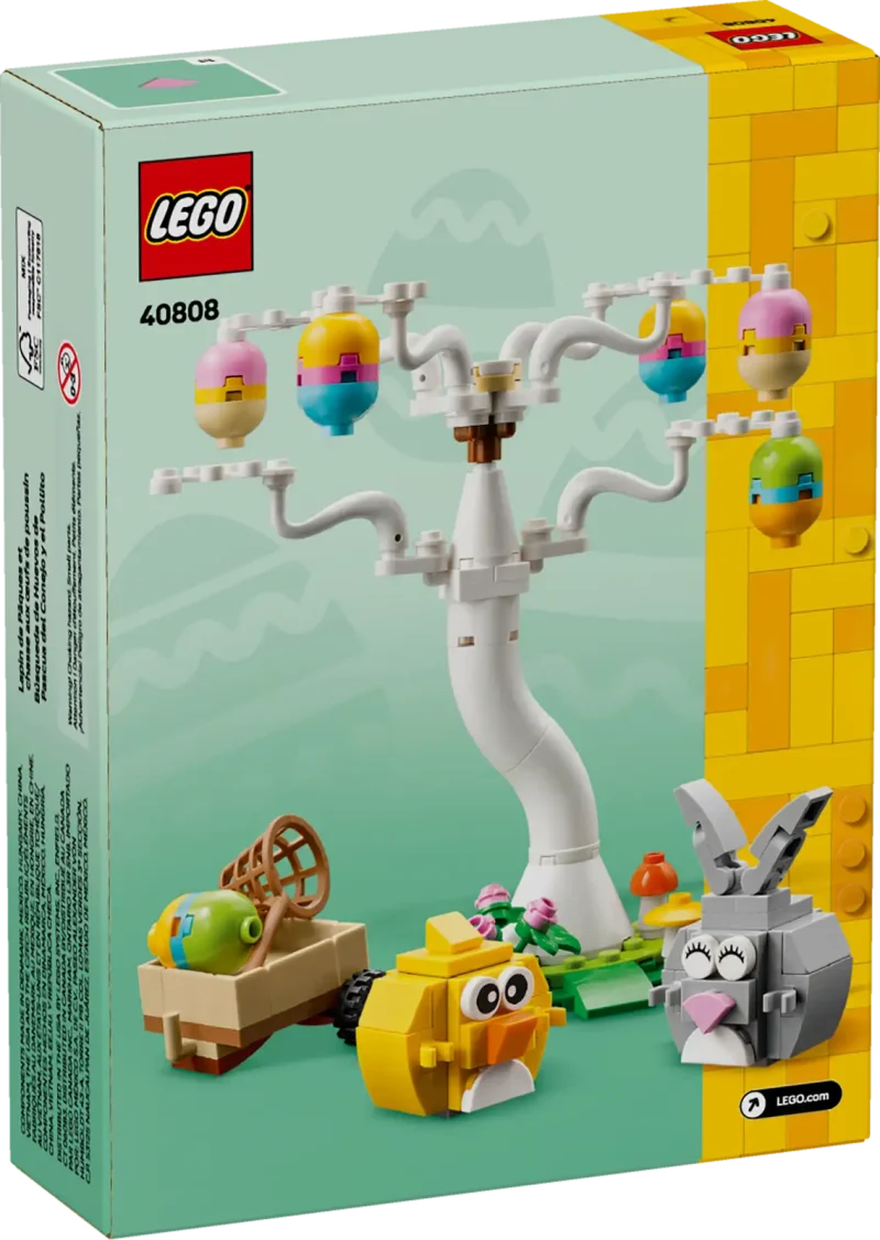 LEGO 40808 Easter Bunny and Chick Egg Hunt Packaging