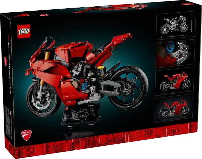 LEGO Technic 42202 Ducati Panigale V4 S Motorcycle Packaging