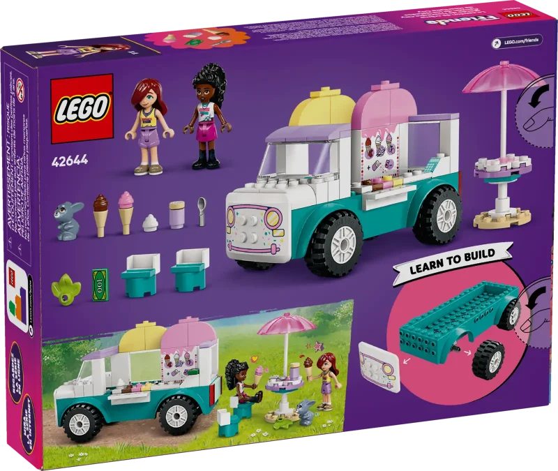 LEGO Friends 42644 Heartlake City Ice Cream Truck Packaging