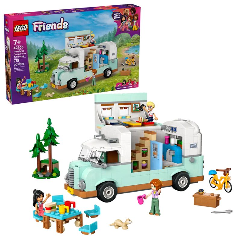 LEGO Friends 42663 Friendship Camper Van Adventure