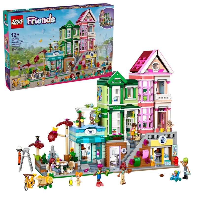 LEGO Friends 42670 Heartlake City Apartments and Stores