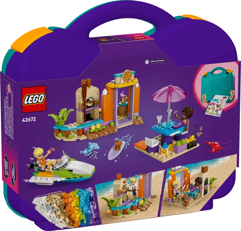 LEGO Friends 42672 Creative Beach and Travel Suitcase