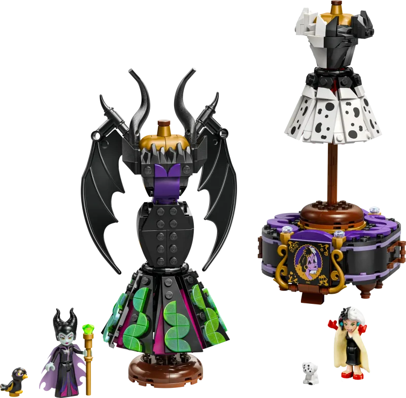 LEGO Disney 43262 Maleficent's and Cruella de Vil's Dresses