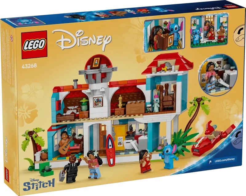 LEGO Disney 43268 Lilo and Stitch Beach House Packaging