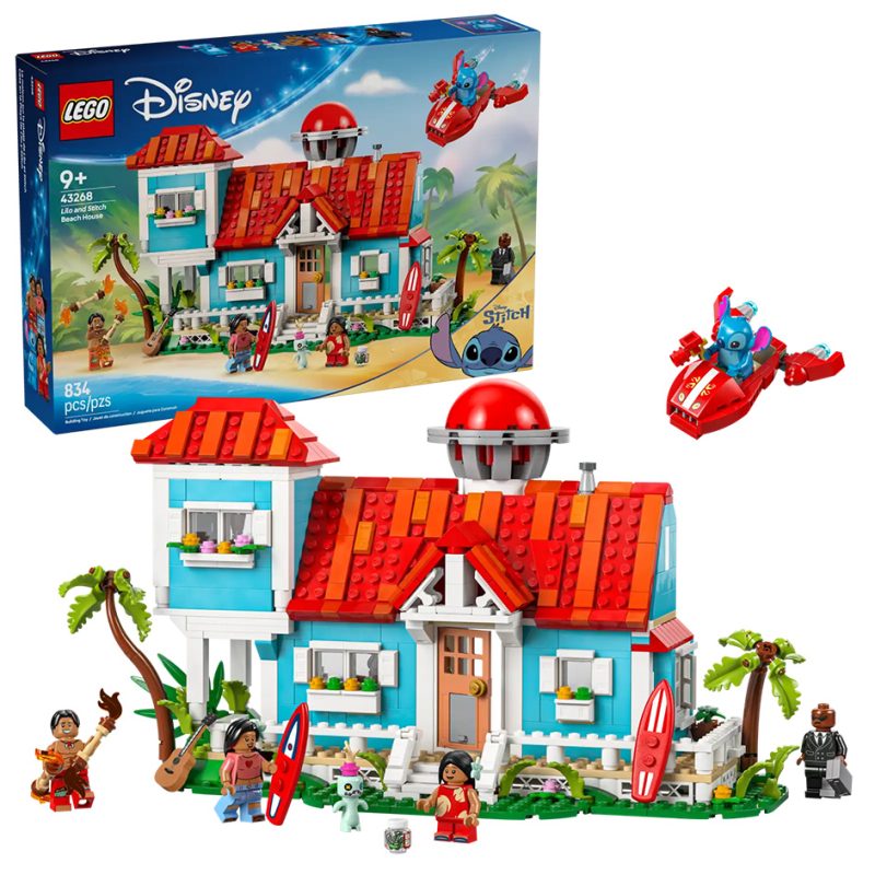 LEGO Disney 43268 Lilo and Stitch Beach House