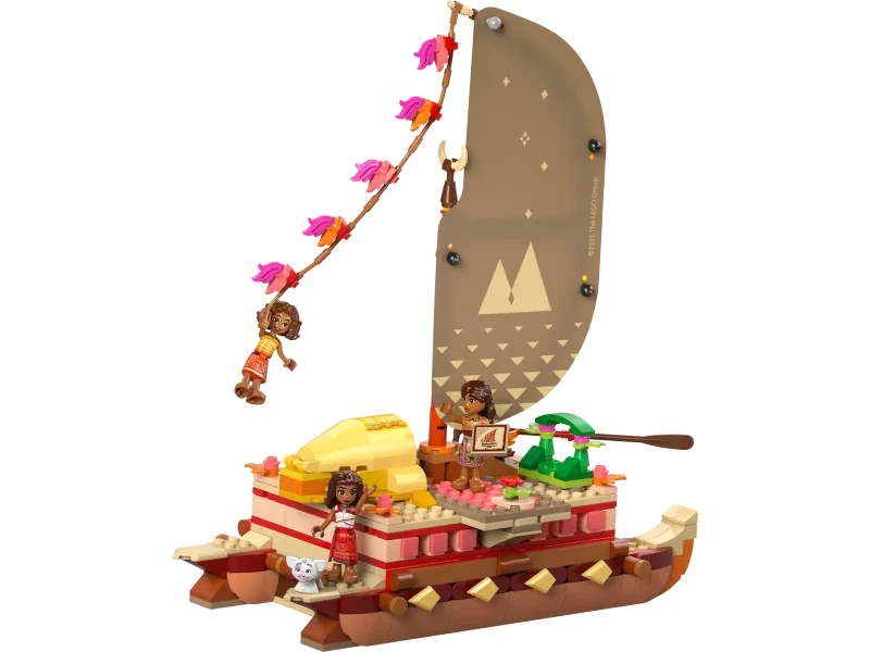 LEGO Disney 43270 Moana's Adventure Canoe