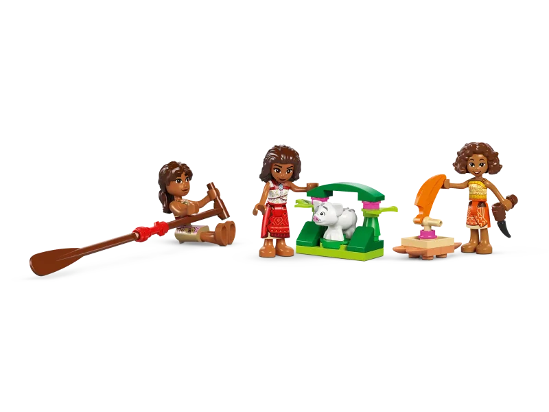 LEGO Disney 43270 Moana's Adventure Canoe