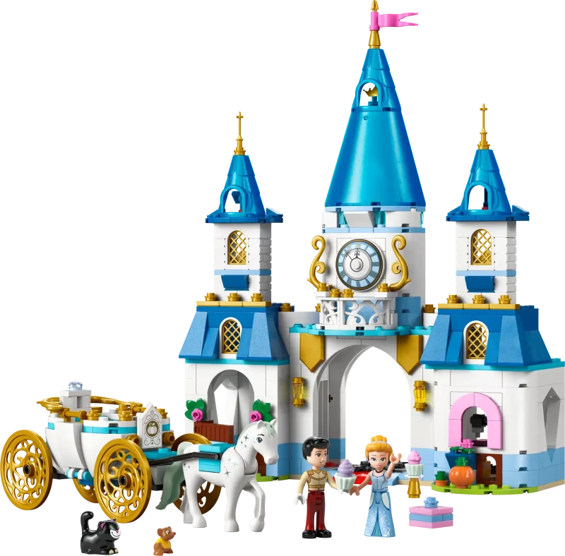 LEGO Disney 43275 Cinderella's Castle & Horse Carriage