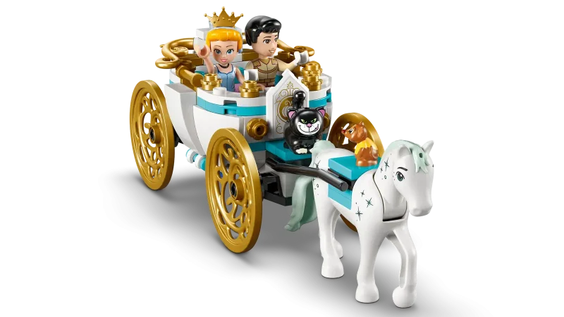 LEGO Disney 43275 Cinderella's Castle & Horse Carriage