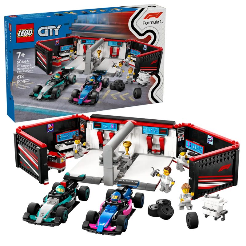 LEGO City F1® Garage & Mercedes-AMG & Alpine Cars