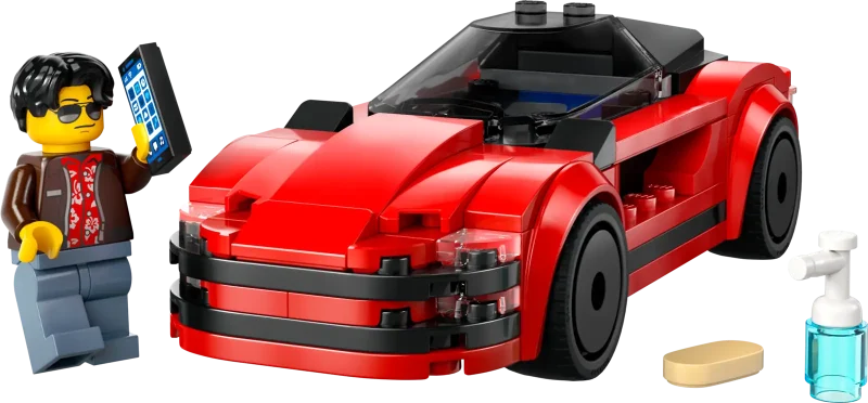 LEGO City 60448 Red Sports Car