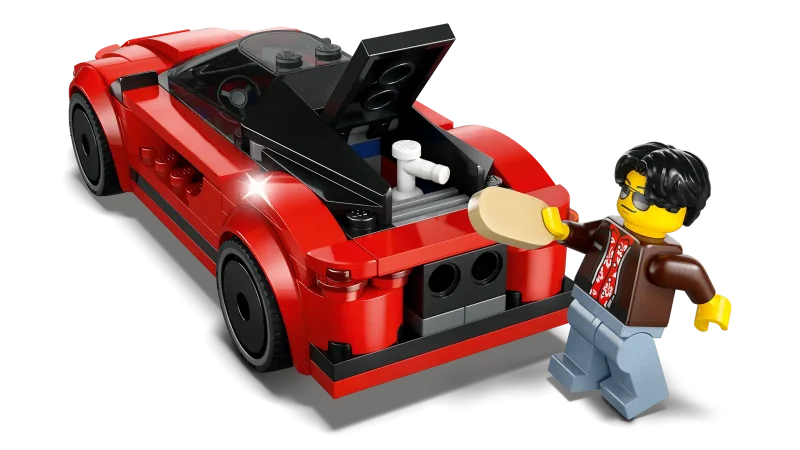 LEGO City 60448 Red Sports Car