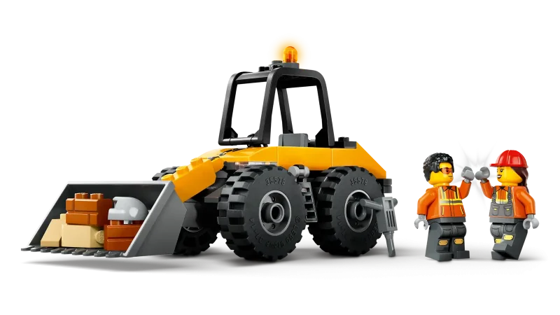 LEGO City 60450 Yellow Construction Wheel Loader