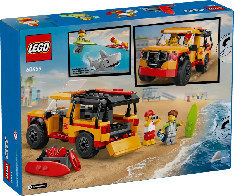 LEGO City 60453 Lifeguard Beach Rescue Truck Packaging