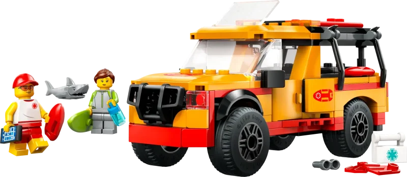 LEGO City 60453 Lifeguard Beach Rescue Truck