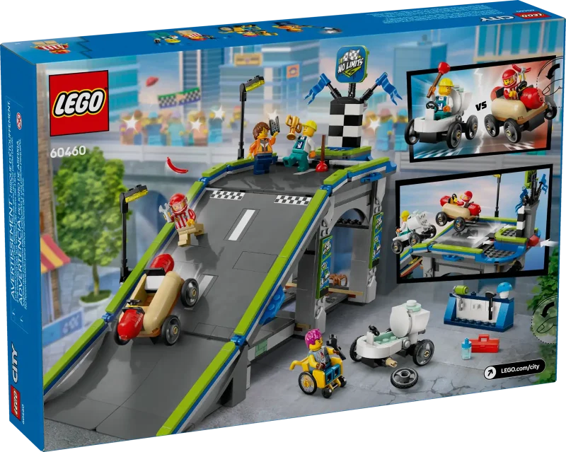 LEGO City 60460 No Limits: Race Car Ramp Track Packaging