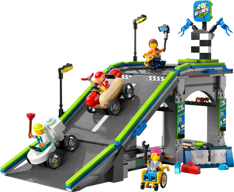 LEGO City 60460 No Limits: Race Car Ramp Track