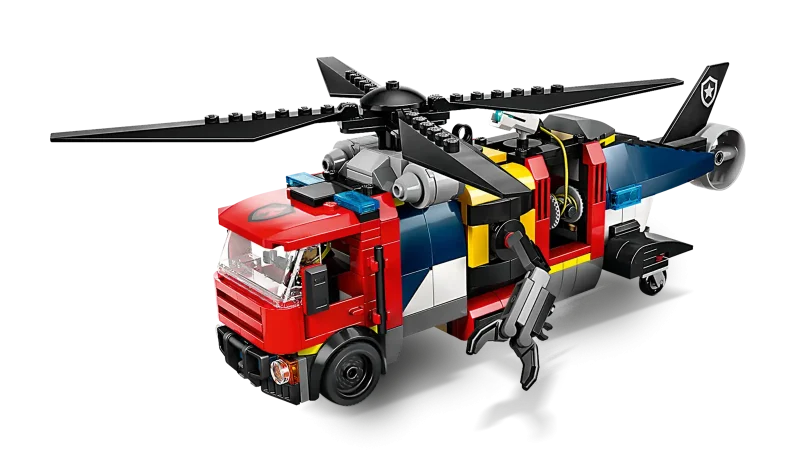 LEGO City 60462 Helicopter, Fire Truck & Submarine Remix