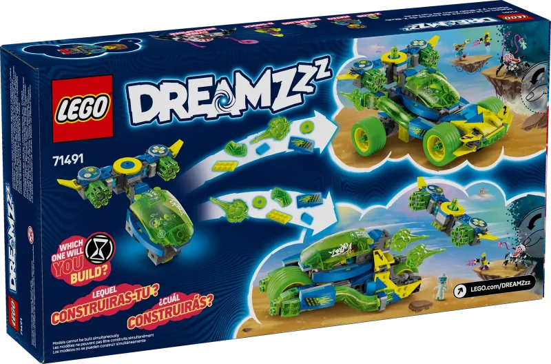 LEGO Dreamzzz 71491 Mateo and the Z-Blob Action Race Car Packaging