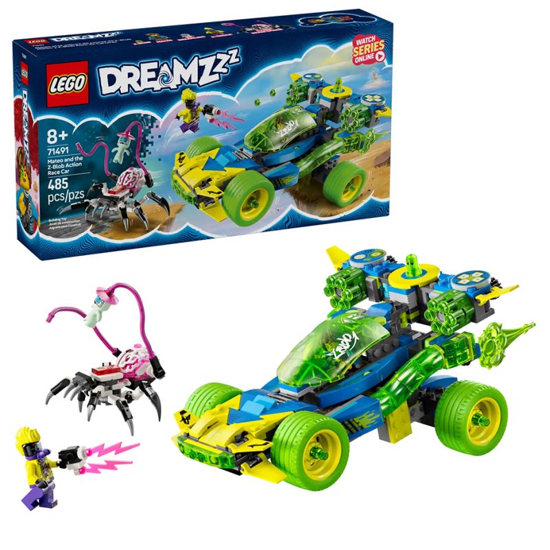 LEGO Dreamzzz 71491 Mateo and the Z-Blob Action Race Car