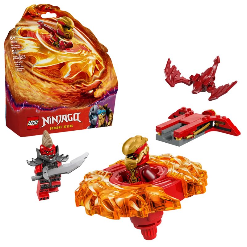 LEGO Ninjago 71823 Kai's Dragon Spinjitzu Spinner