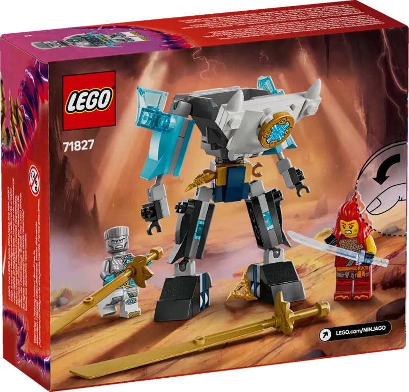 LEGO Ninjago 71827 Zane's Battle Suit Mech Packaging