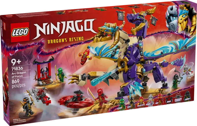 LEGO Ninjago 71836 Arc Dragon of Focus Packaging