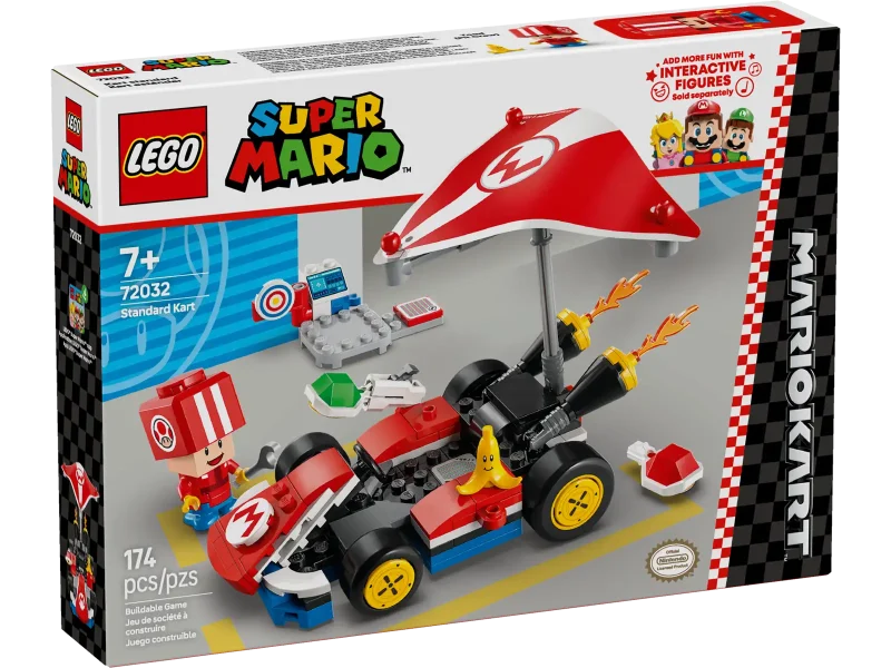 LEGO Super Mario 72032 Mario Kart Packaging