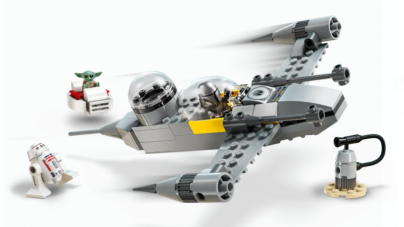 Mando and Grogu's N-1 Starfighter