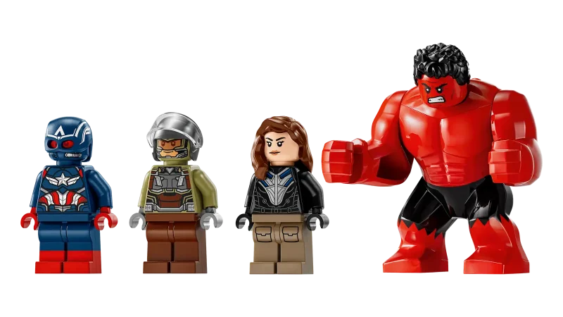 LEGO Marvel 76292 Captain America vs. Red Hulk Battle