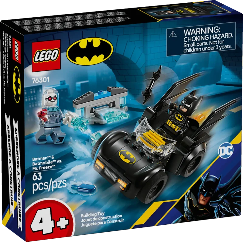 LEGO 76301 Batman & Batmobil vs. Mr. Freeze Packaging