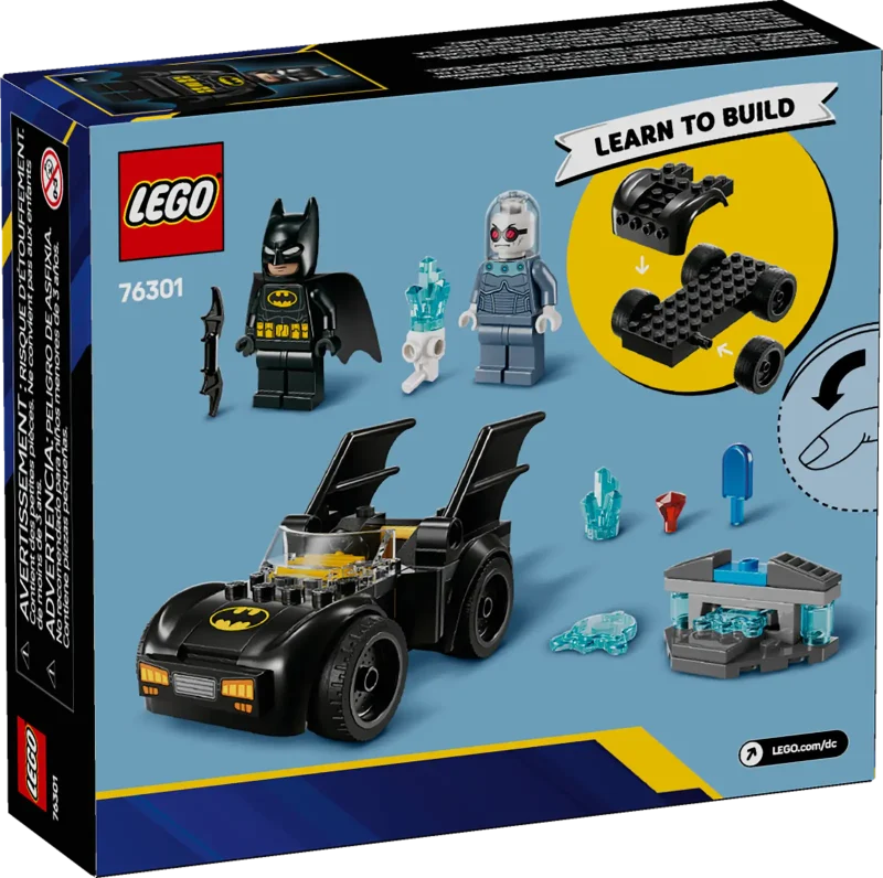 LEGO 76301 Batman & Batmobil vs. Mr. Freeze Packaging