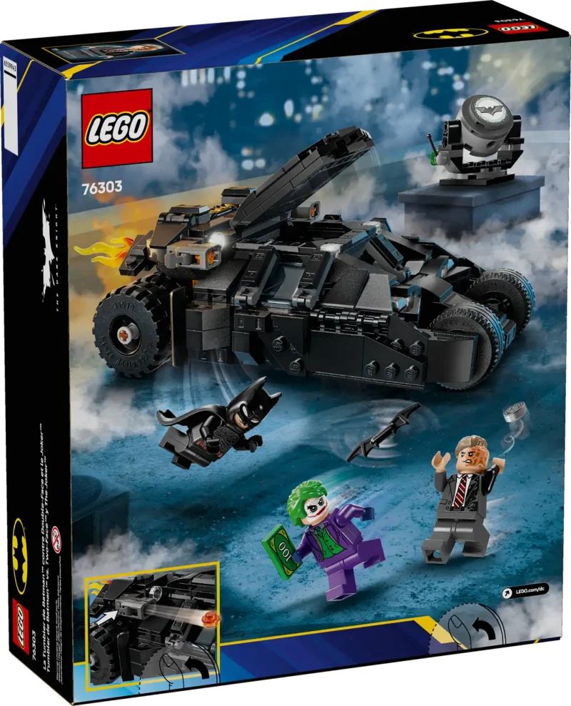 LEGO DC 76303 Batman™ Tumbler vs. Two Face™ & The Joker Packaging