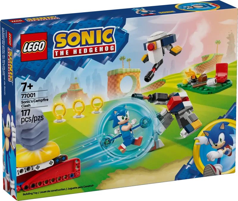 LEGO 77001 Sonic's Campfire Clash Packaging