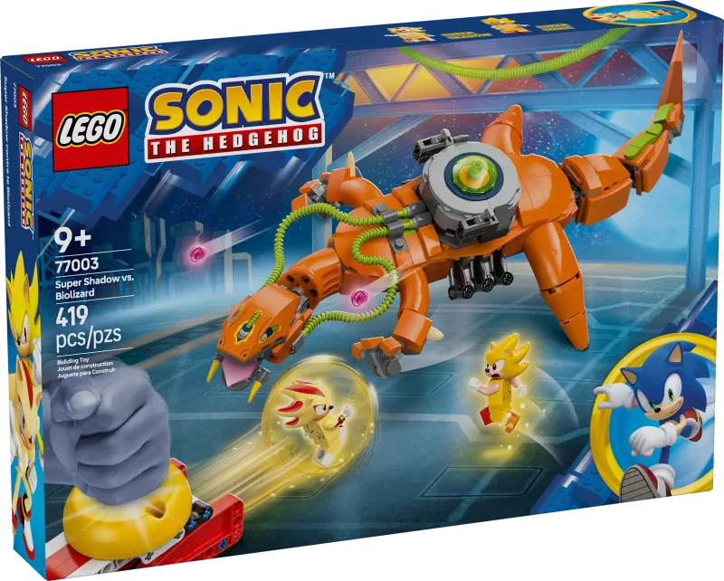 LEGO Sonic 77003 Super Shadow vs. Biolizard Packaging