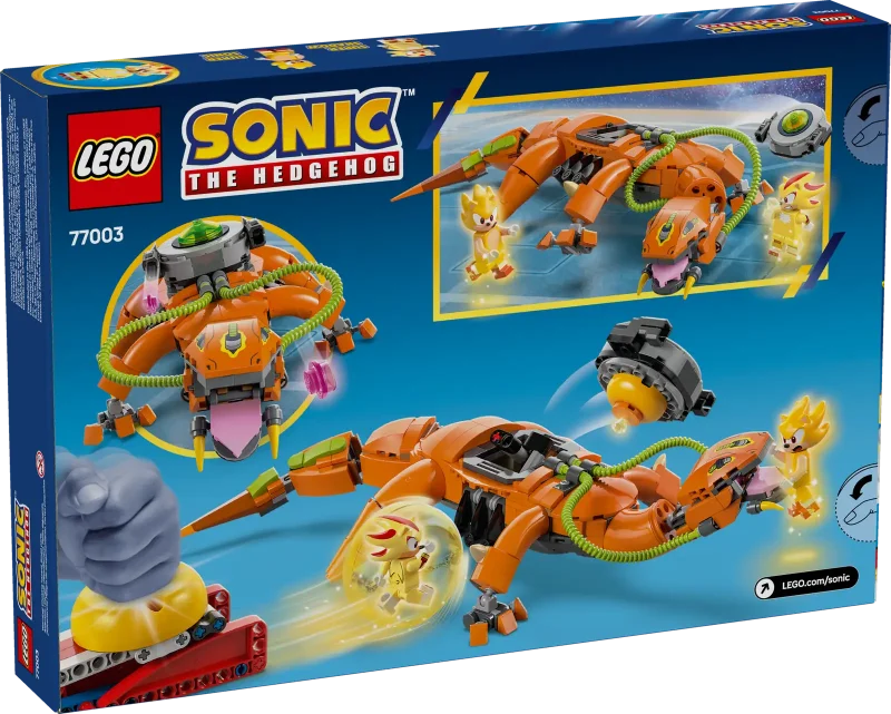 LEGO Sonic 77003 Super Shadow vs. Biolizard Packaging