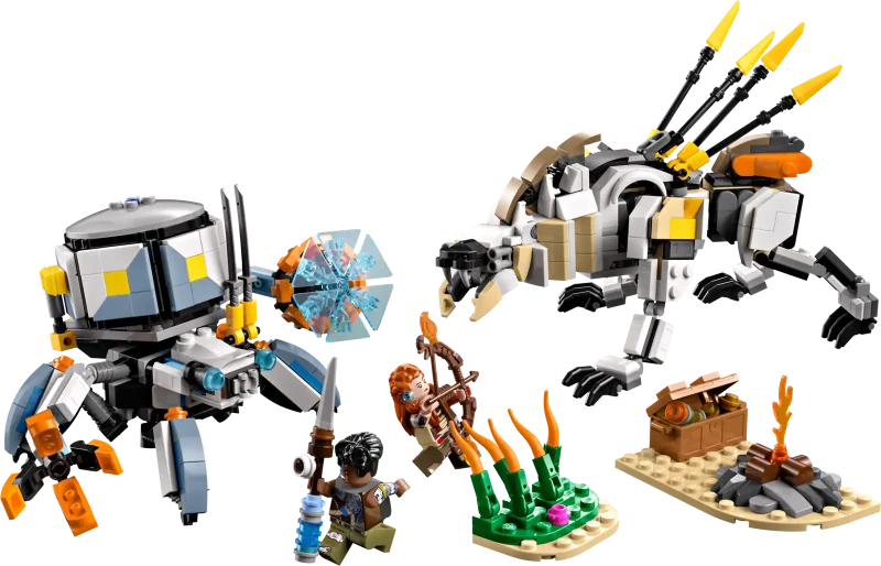 LEGO® Horizon Adventures 77037 Aloy & Varl vs. Shell-Walker & Sawtooth