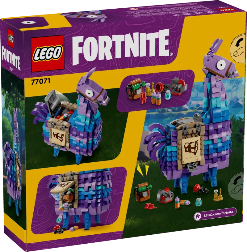 LEGO Fortnite 77071 Supply Llama Packaging